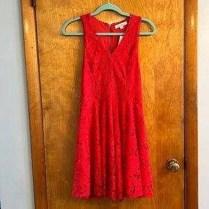 Red dress from Francesca’s. Size small. Brand new with tags